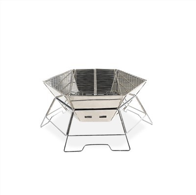 Lò nướng BBQ gấp bằng thép không gỉ
